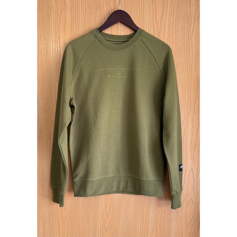 Dainese | Men’s Small | Olive Green Sweatshirt Pullover | Cotton NWOT